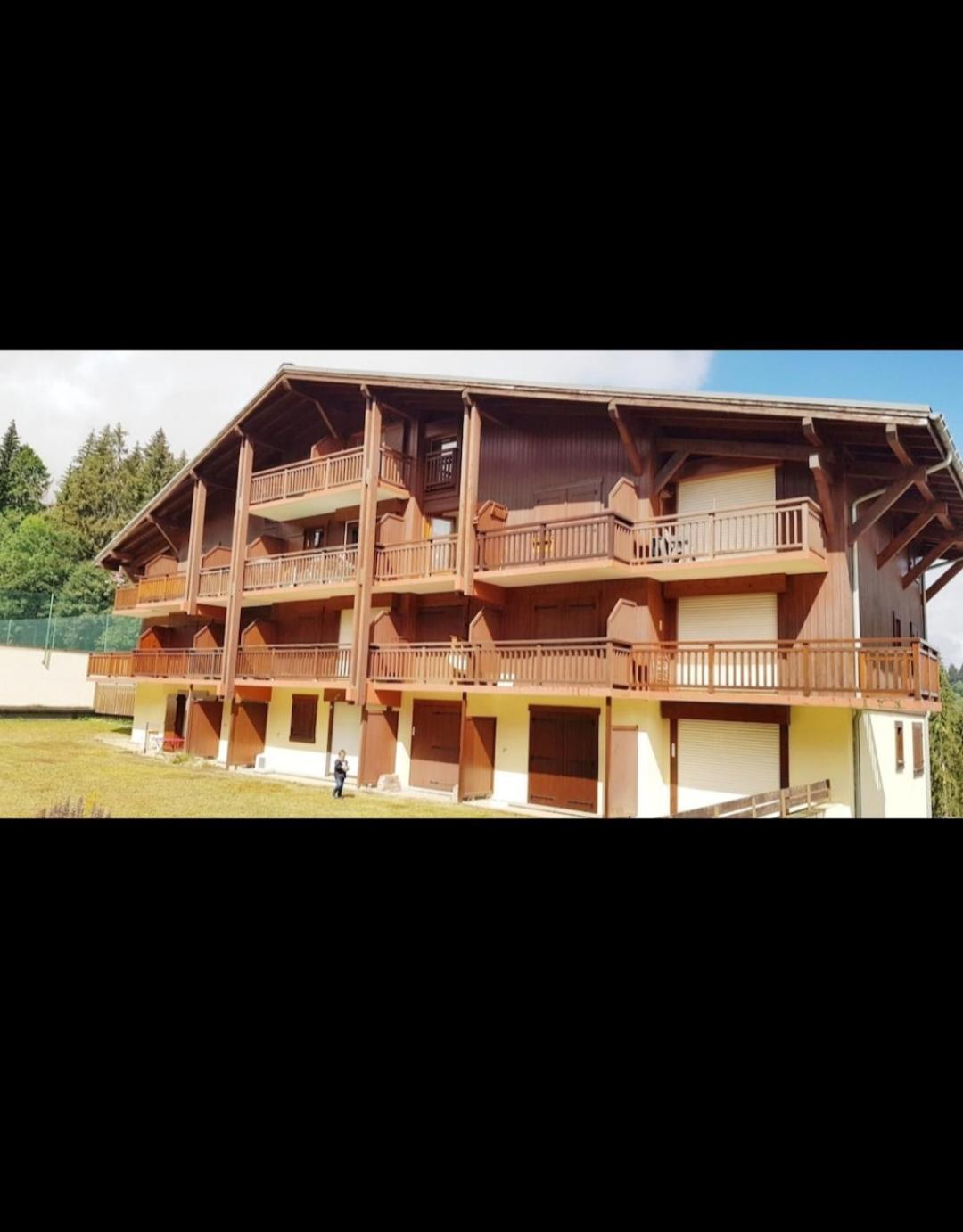 Studio Porte Du Mont Blanc Combloux Aux Pieds Des Pistes Exterior foto